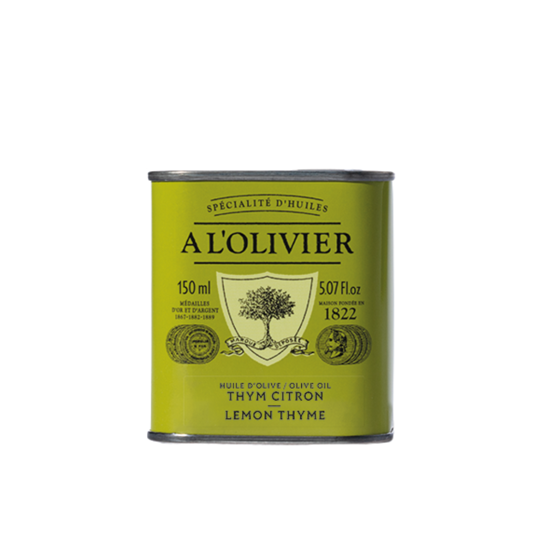A L'Olivier Lemon Thyme Oil Tin