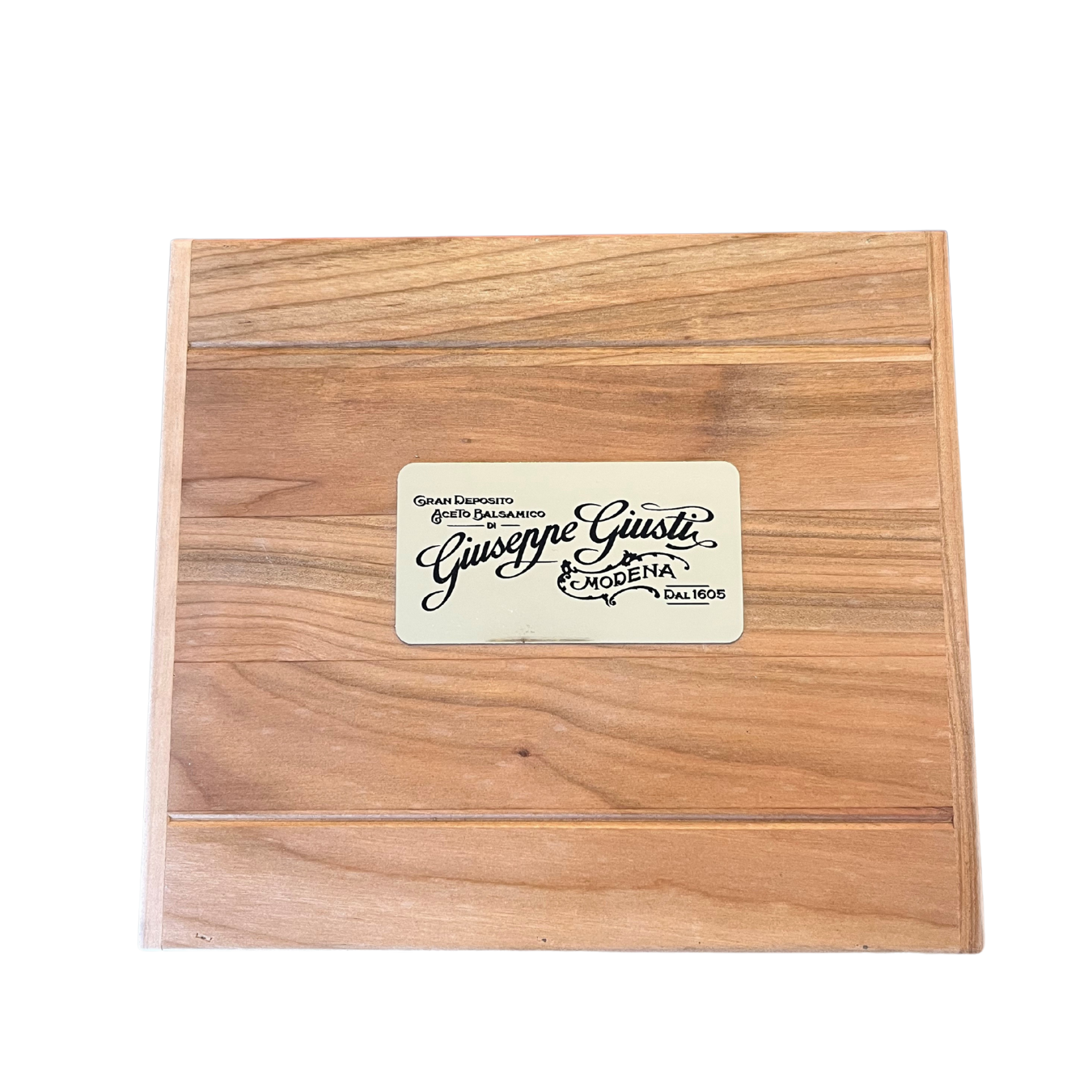 Giusti Gift Box with 3 Medal Balsamic IGP and Agrodulce Bianco
