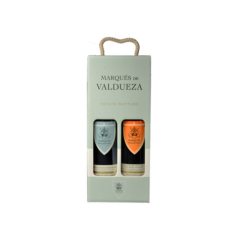 Valdueza Extra Virgin Olive Oil & Red Wine Vinegar Gift Box