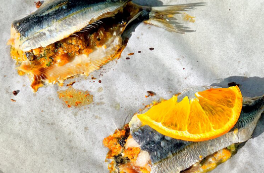 Recipe from Ravida: Stuffed Sardines