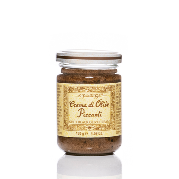 Crema di Oliva Nera Piccante