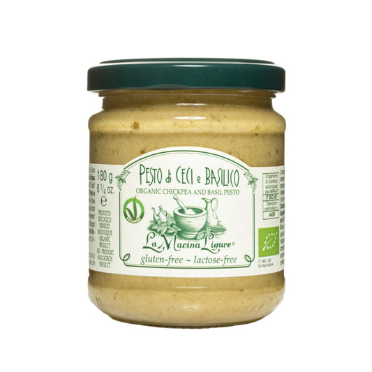 La Macina Ligure Organic Chickpea and Basil Pesto