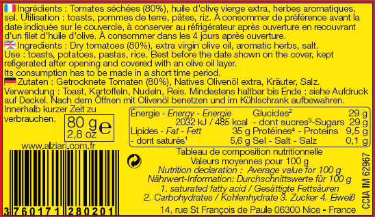 Alziari Supreme de Tomates