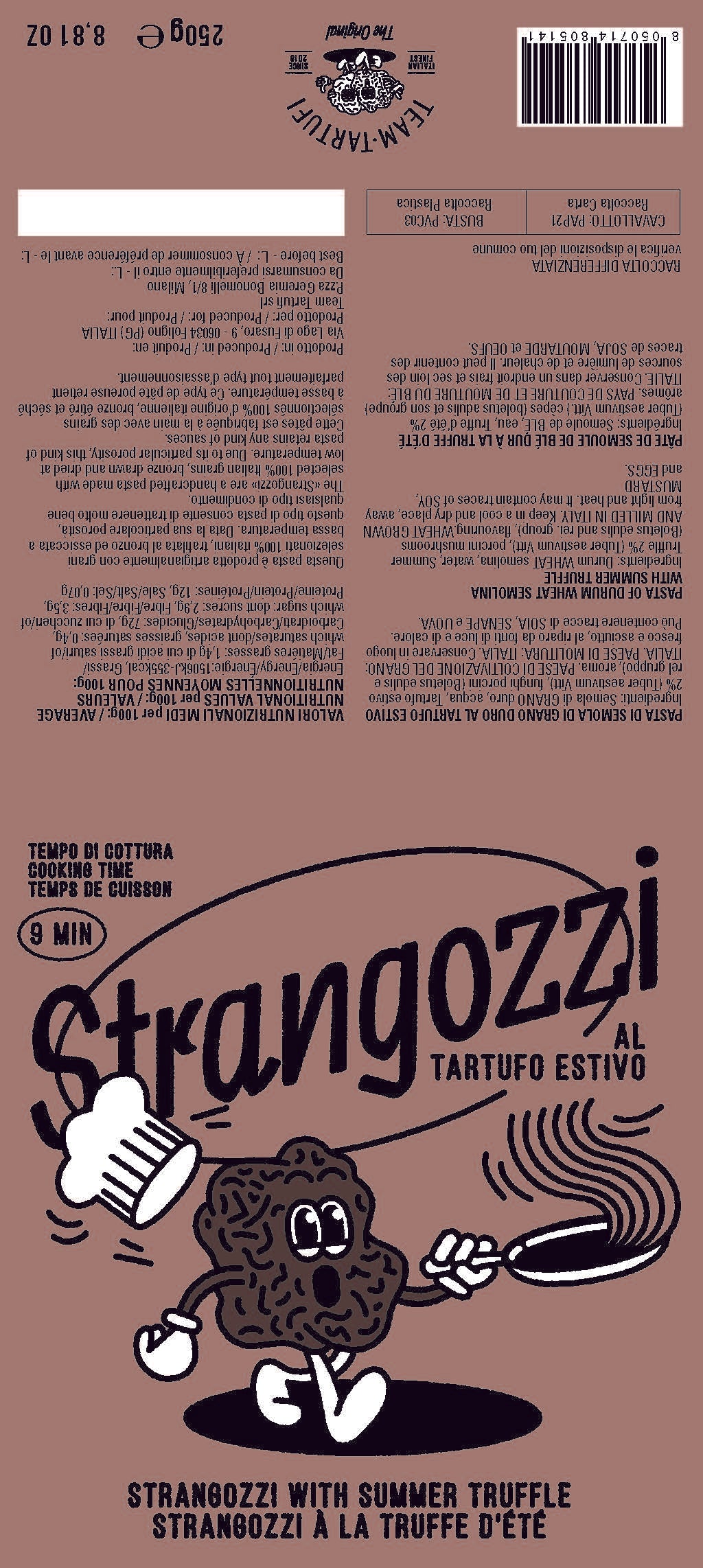 Team Tartufi Strangozzi with Black Truffle