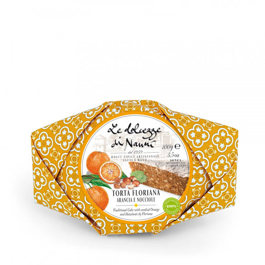 Le Dolcezze di Nanni Torta Floriana Orange & Hazelnut