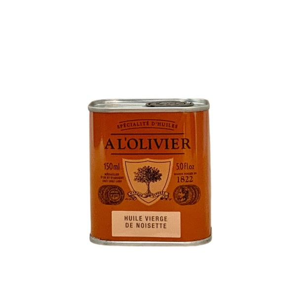 A L'Olivier Virgin Hazelnut Oil in Tin