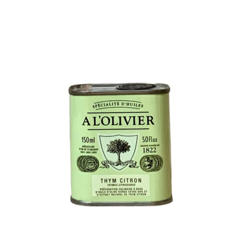 A L'Olivier Lemon Thyme Oil Tin